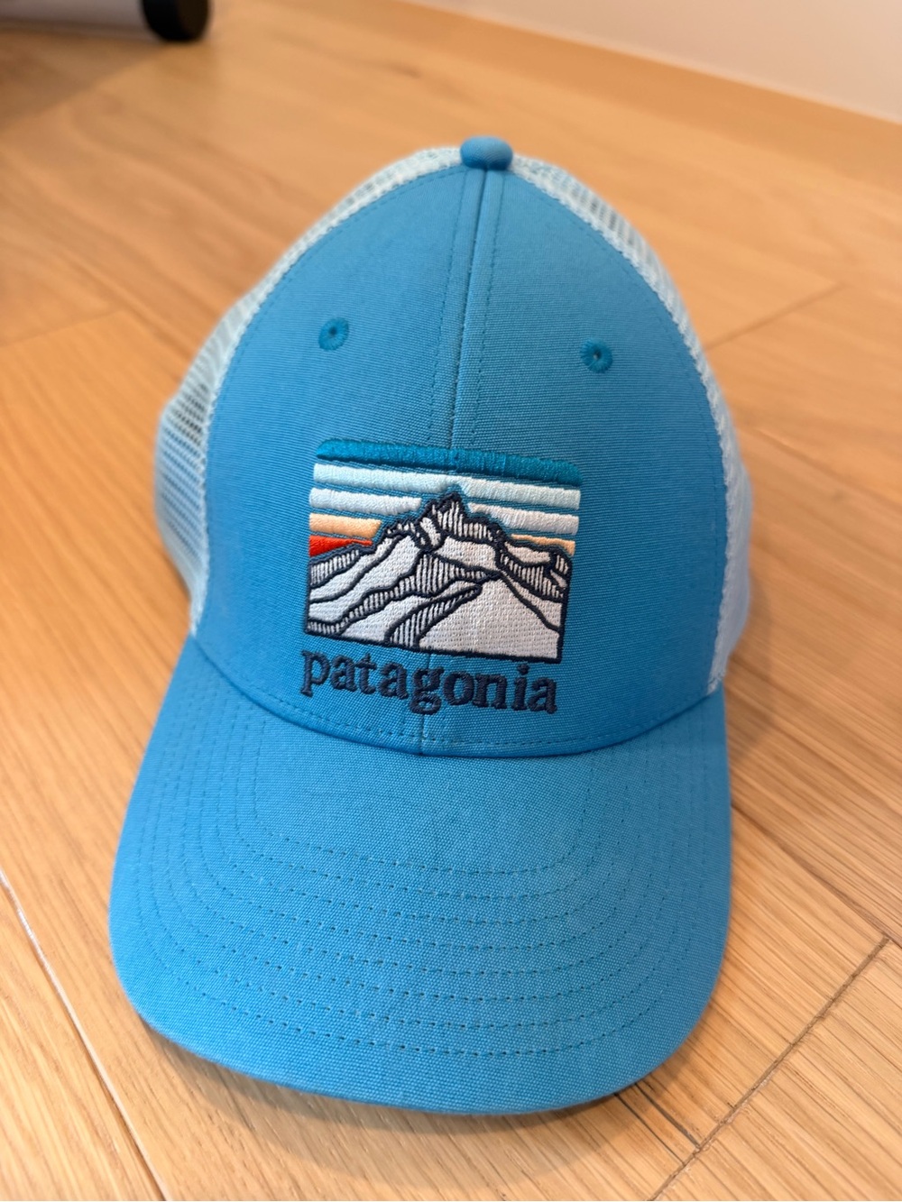 Patagonia Women’s Turquoise Mesh Trucker Hat